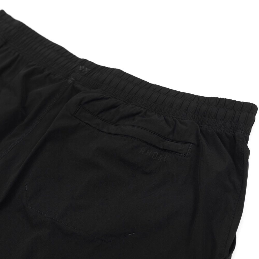 Rhone Shorts Mens XXL‎ Mako Unlined Active Stretch Drawstring Zip Pocket 2XL